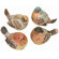 UMA Enterprises Metro Polystone Birds (Set of 4)