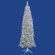 Vickerman Co. 9' Artificial Pencil Christmas Tree with Clear Lights in Silver