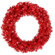 Vickerman Co. Red Wide Cut 48" Wreath in Red