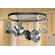 Kinetic Color Cast Oval Hanging Pot Rack