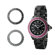 Peugeot Swiss Women's Ceramic Interchangeable Bezel Set Watch