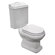 GSI Collection Old Antea Classic Round White Ceramic Floor Toilet