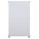 Altra Furniture Altra Bookcase with Sliding Glass Doors in High Gloss White