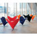 Vitra Heart Cone Side Chair by Verner Panton