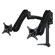 Dyconn Hydro Series Dual Arm Articulating TV / Monitor Grommet Desk Mount