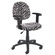 Boss Office Products Mid-Back Office Chair with Adjustable Arms