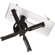 Crimson AV Universal Suspended Ceiling Mount Projector Kit with 12" to 18" Adjustable Extension Pipe