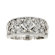 Evalue Jewelry Sterling Essentials Sterling Silver Antique Design Cubic Zirconia Ring