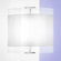 Leucos Selis Medium Crystal Trim Wall/Ceiling Mount