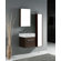 Madeli Arezzo 20" Wall Mounted Bathroom Vanity Set in Walnut