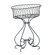 Woodard Wrought Iron Planter - 26" x 16" x 35"