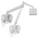 Cotytech Long Reach LCD Monitor Arm (for flat panel 2.2 lbs to 13.2 lbs)