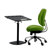 Cotytech 24" W Fully Adjustable Ergonomic Laptop Computer Desk