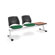 OFM Stars and Moon Three Chair Beam Seating with Table