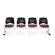 OFM Star Four Chair Beam Seating