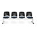 OFM Star Four Chair Beam Seating
