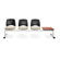 OFM Stars and Moon Four Chair Beam with Table