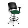 OFM Height Adjustable Swivel Stool with Lumbar Support