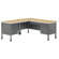OFM Executive Series Secretarial Desk with Optional Return