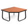 OFM Corner Table with Sled Base