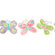 York Wallcoverings York Kids IV Flower Power Glitter Border