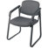 Office Star Products Deluxe Sled Base Guest Arm Chair with Shell Back