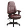Office Star Products Professional Dual Function Ergonomic High-Back Leather Office Chair with Arms