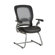 Office Star Products SPACE Air Grid Back Leather Visitors Chair
