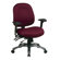 Office Star Products Mid-Back Office Chair with Seat Slider