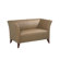 Office Star Products Leather Love Seat with Open Wing