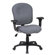 Office Star Products Sculptured Mid-Back Task Chair with Arms