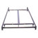 Powell Furniture Princess Rebecca Twin Size Canopy Bed in Sparkle Silver