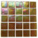 Diamond Tech Tiles Platinum 9/16" x 9/16" Glass Mosaic in Honey Mist