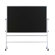 Marsh Freestanding Reversible Boards - Both sides Deluxe Steel-Rite Chalkboard - Aluminum Frame