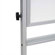 Marsh Freestanding Reversible Boards - Both sides Remarkaboard Markerboard - Aluminum Frame