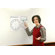 Marsh Magnetic Dry-Erase Teaching Aides Mat - World Map