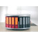 Empire Office Solutions Deluxe Desktop 1-Tier Rotary Binder Storage Carousel