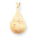 Jewelryweb 14k Teardrop Locket