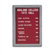 Ghent Ovation Radius Changeable Letterboard with Hinged Door