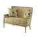 Massoud Furniture Splendor Settee Loveseat