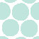 Avalisa Pattern - Big Dots Stretched Wall Art