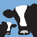 Avalisa Animal - Cows Stretched Wall Art