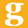 Avalisa Letter - Lower Case 'g' Stretched Wall Art