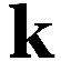 Avalisa Letter - Lower Case 'j' Stretched Wall Art