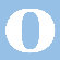 Avalisa Letter - Lower Case 'o' Stretched Wall Art