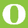 Avalisa Letter - Lower Case 'o' Stretched Wall Art