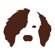 Avalisa Animal Face - Dog Stretched Wall Art