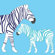 Avalisa Animal - Zebra Stretched Wall Art