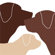 Avalisa Animal - Dog Family Stretched Wall Art