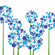 Avalisa Imagination - Allium Stretched Wall Art